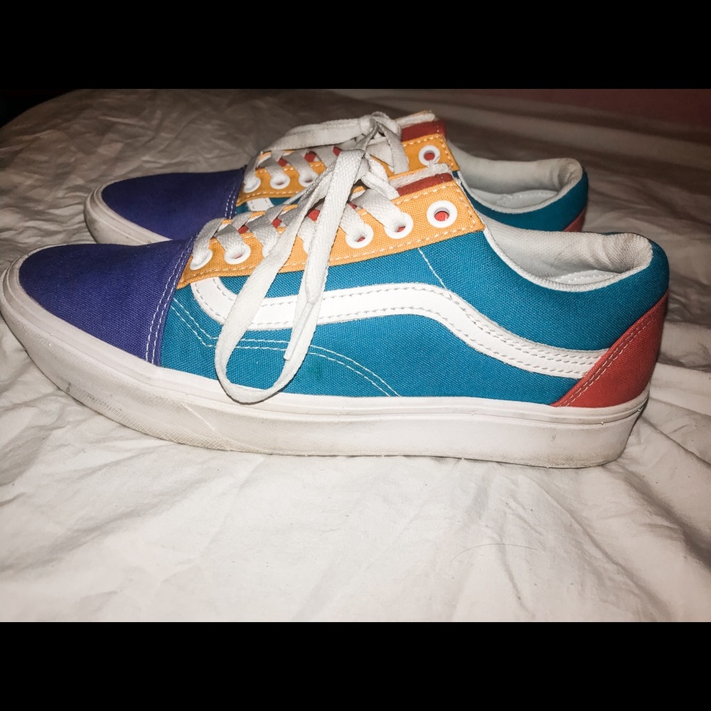 Color Block Vans - Picture 4 of 5